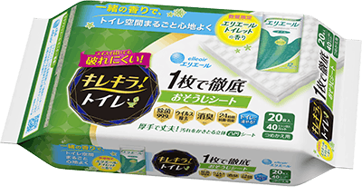 キレキラ！トイレクリーナー エリエールトイレットの香り