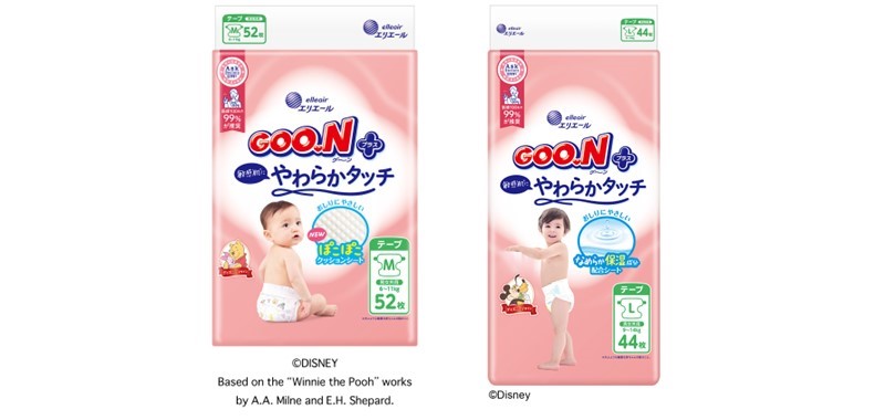 グーンプラス 敏感肌にやわらかタッチ パンツ Mサイズ／Lサイズ