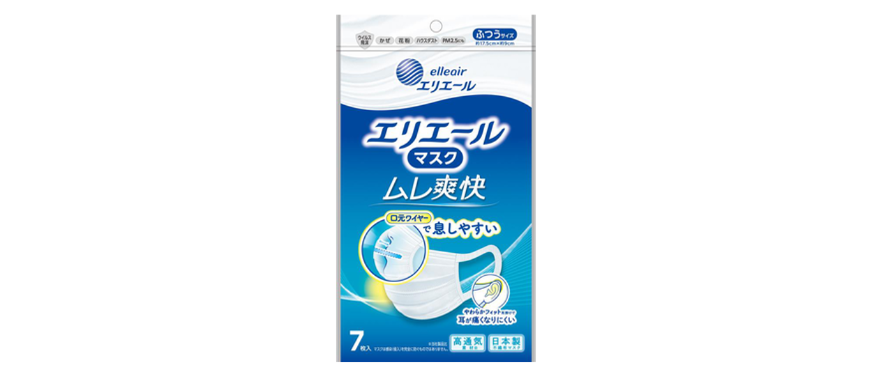 「エリエールマスク ムレ爽快」商品