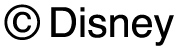 &copy;Disney