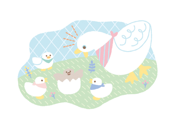 みにくいアヒルのこ