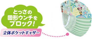 とっさの固形うんちをブロック