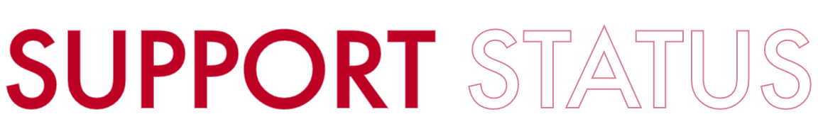 SUPPORT STATUS
