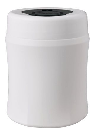 外装フィルムを剥がした無地のボトル