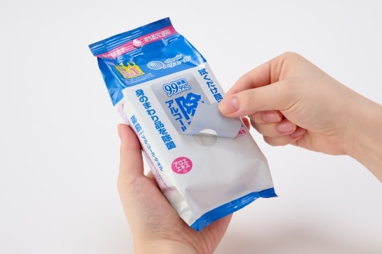 密閉できるシール式